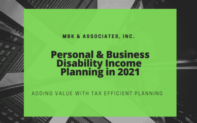 Personal & Business Disability Income Planning in 2021