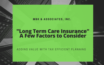 Long Term Care Insurance | Factors to Consider